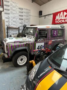 Land Rover wrap